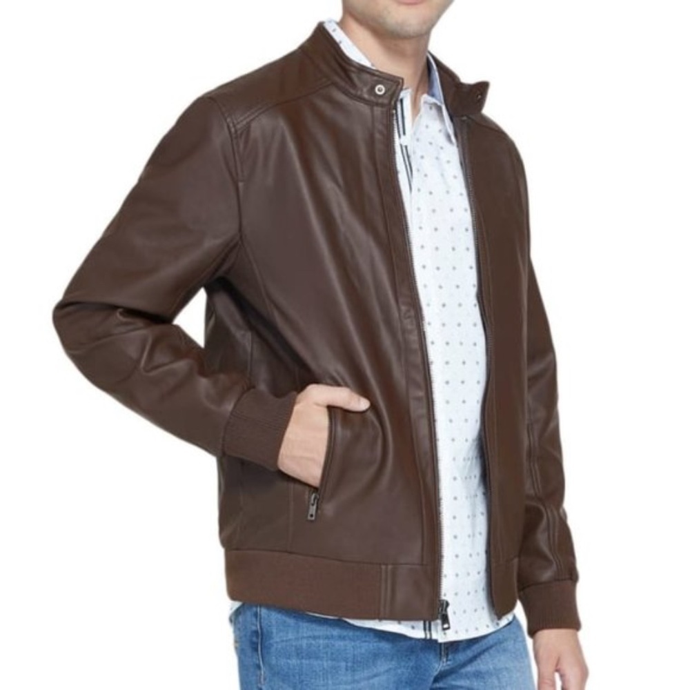 NEW GUESS Berkshire Moto Men's Jacket SZ S